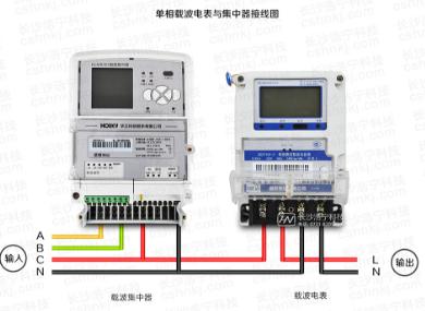威勝電表DDZY102-Z單相載波電表、威勝單相電子式電表與威勝集中器接線時有哪些不同？