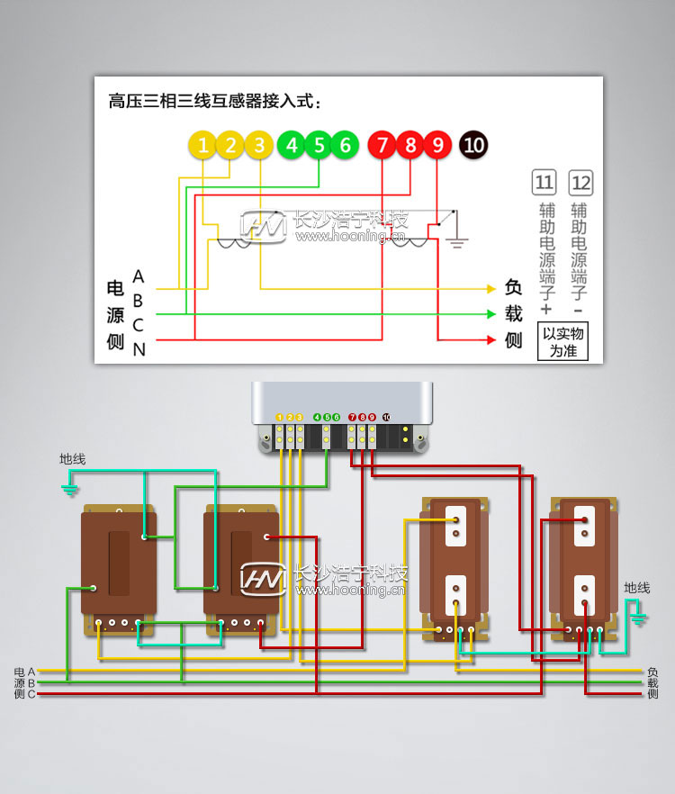 互感器電表接線(xiàn)圖